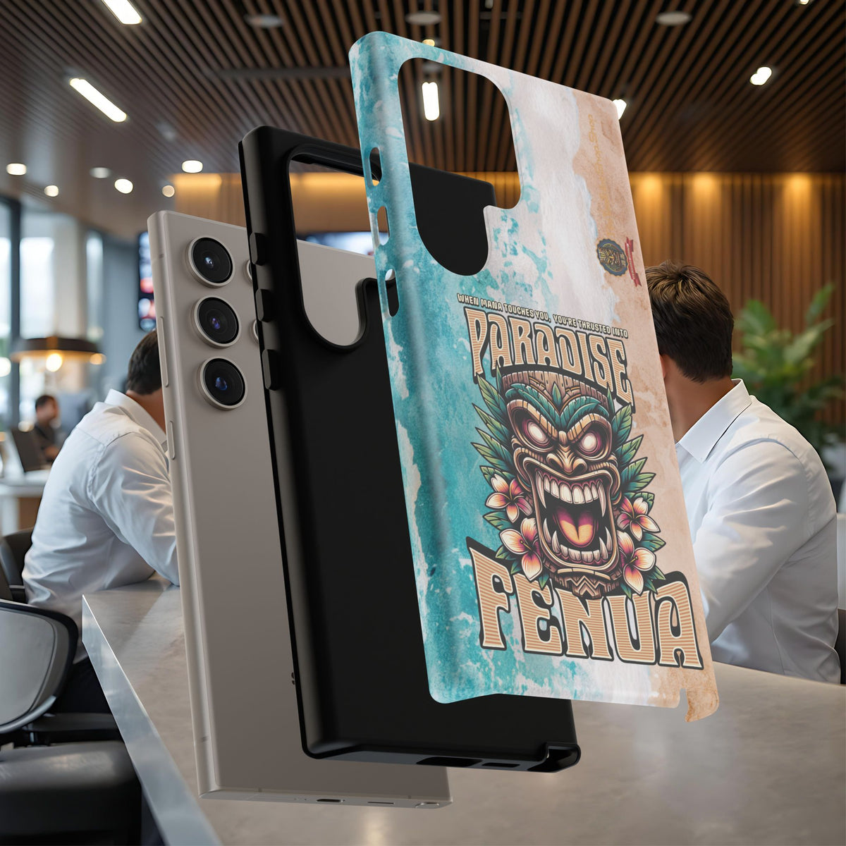 Fenua Guardian – Coque Antichoc Art Polynésien