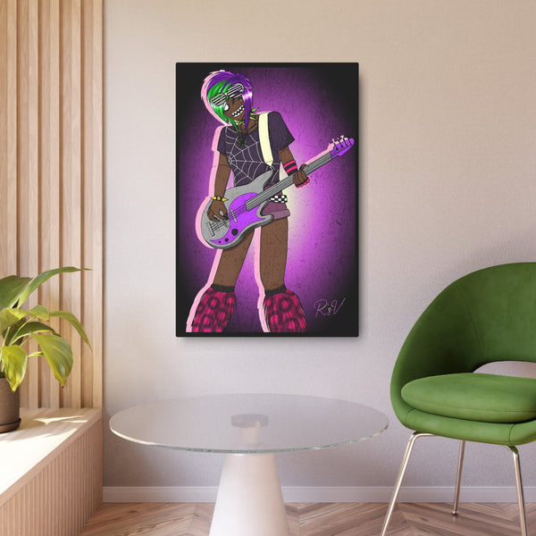 Punk Rock Purple Guitar — R'sV