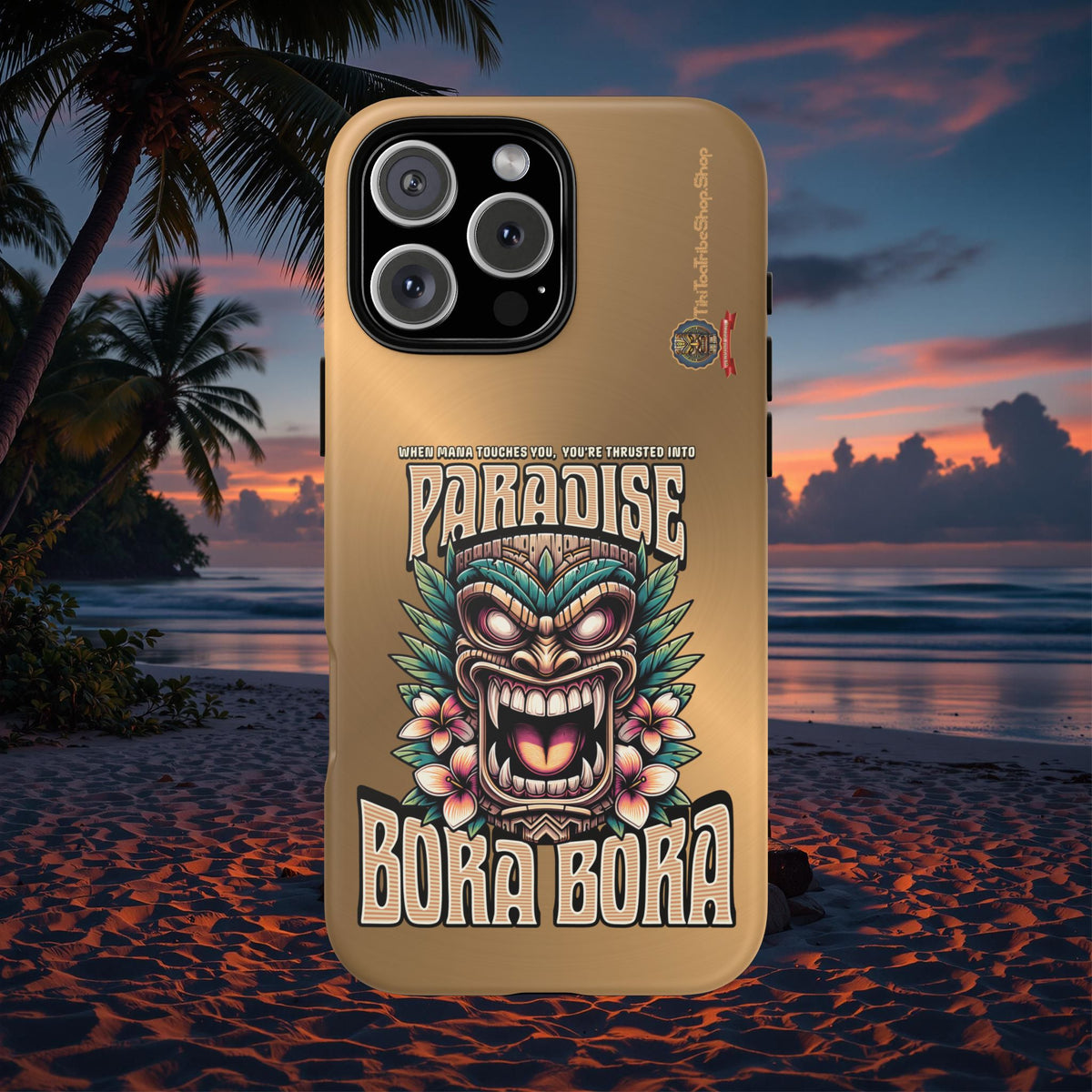 Bora Bora – Coque Antichoc Premium Tiki Élégance