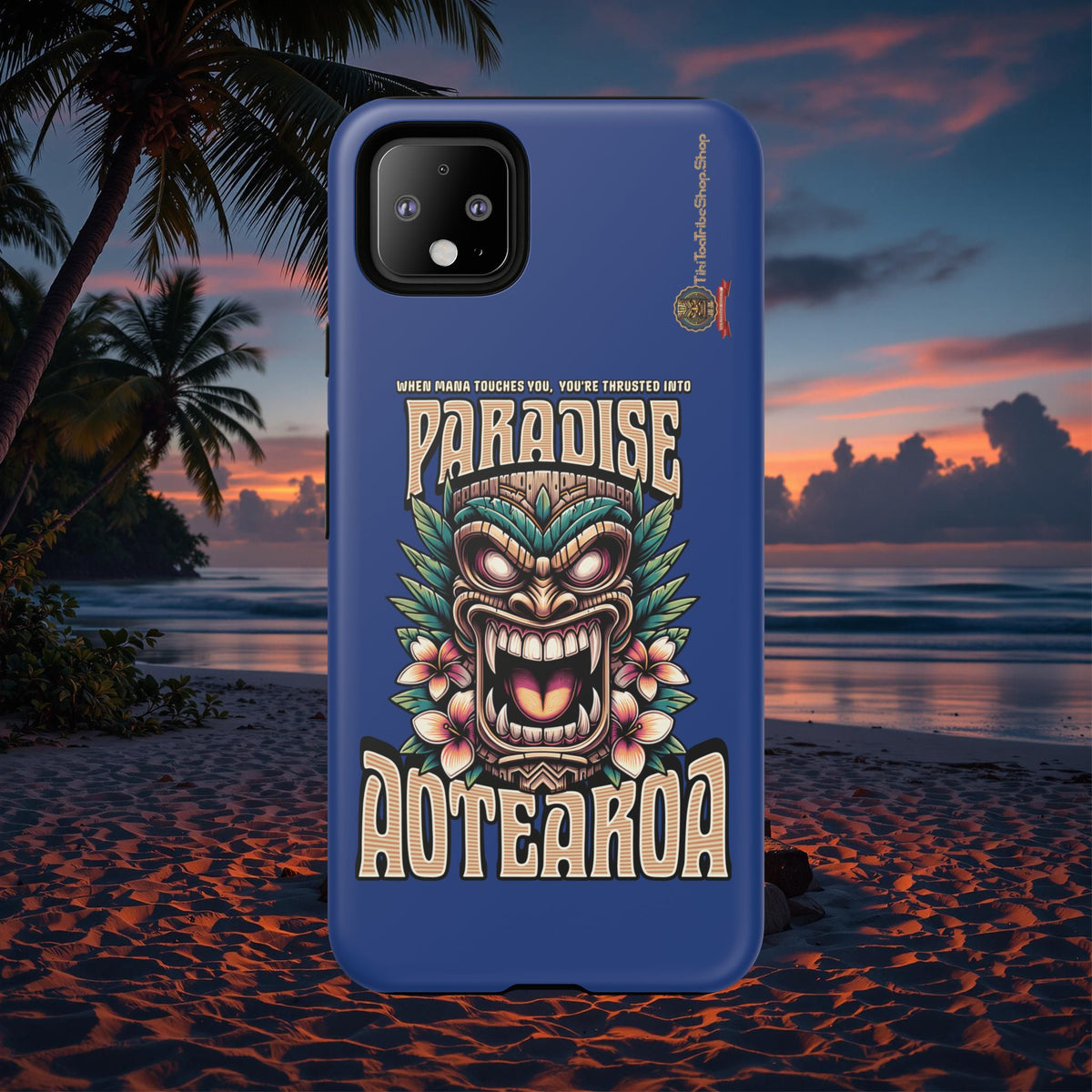 Aotearoa – Coque Antichoc Tiki Maori & Mana Ancestral