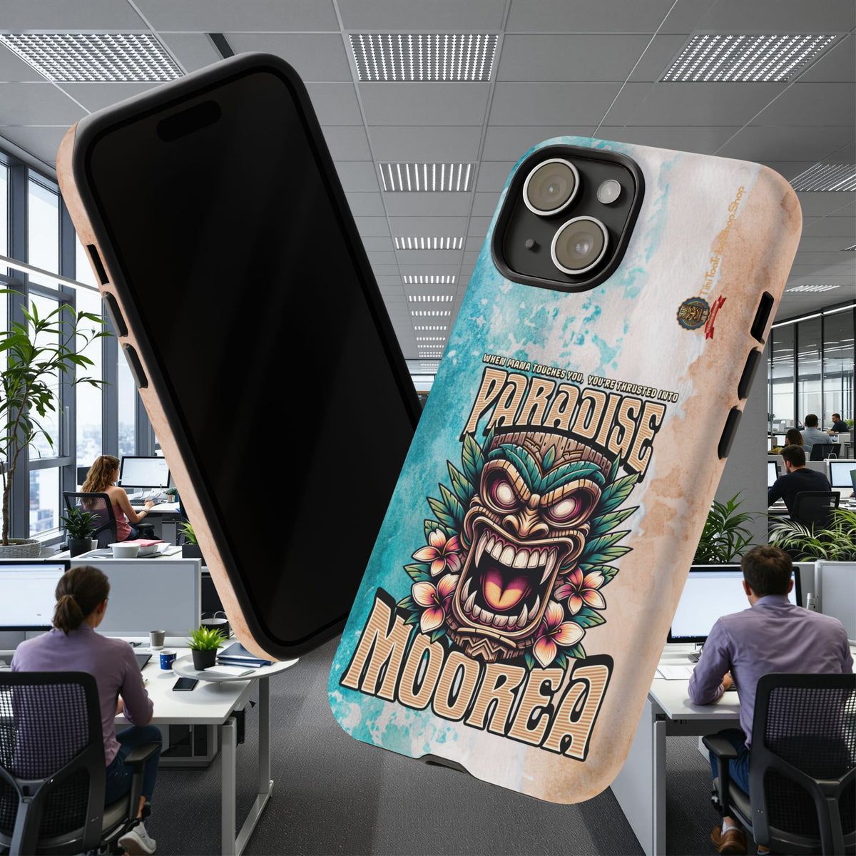 Moorea – Coque Antichoc Premium Tiki Fenua