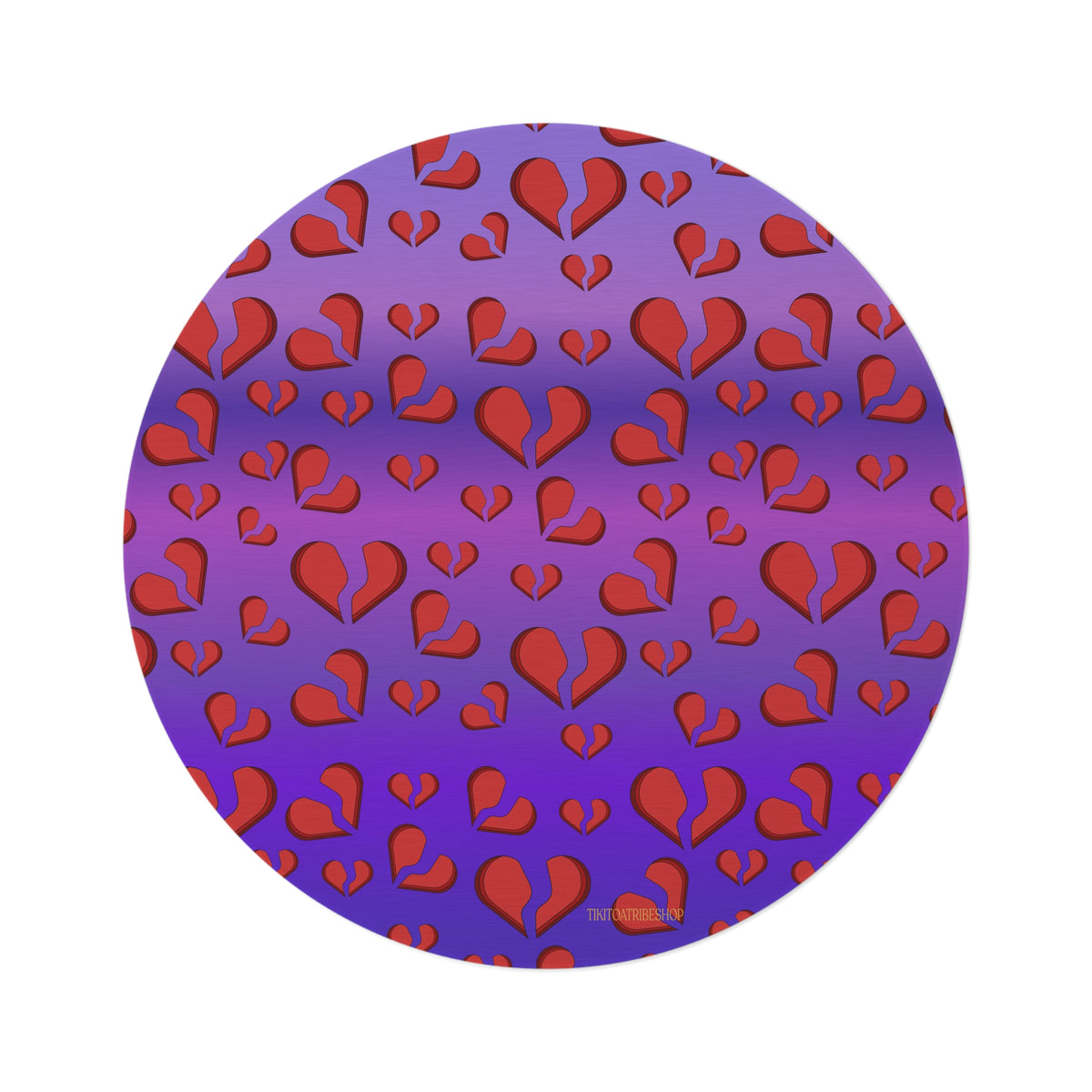 Tapis Rond, Cœurs Brisés, Âme Rebelle