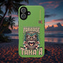 Tahaa – Coque Antichoc Premium « Tiki Féroce » | Design Tribal & Protection Maximale
