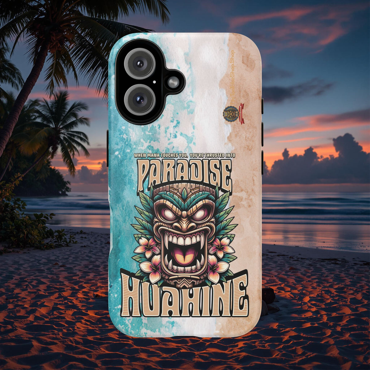 Huahine – Coque Antichoc Premium Tiki Fenua