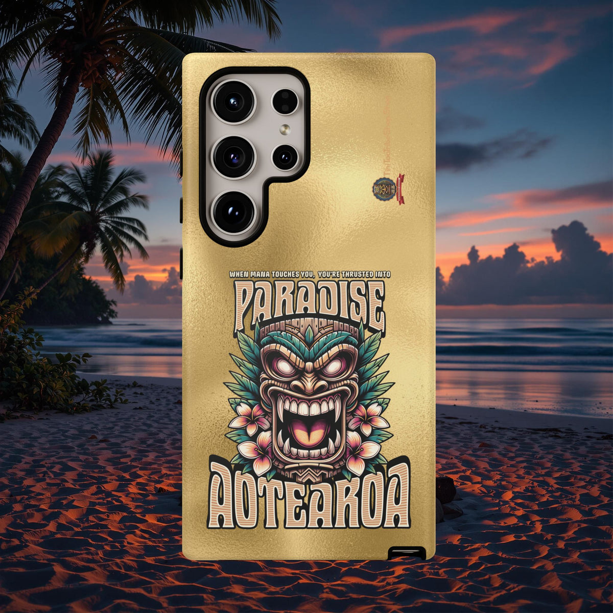 Aotearoa – Tiki Maori &amp; Ancestral Mana Shockproof Case