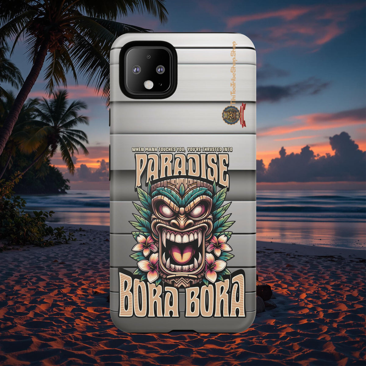 Bora Bora – Coque Antichoc Premium Tiki Élégance