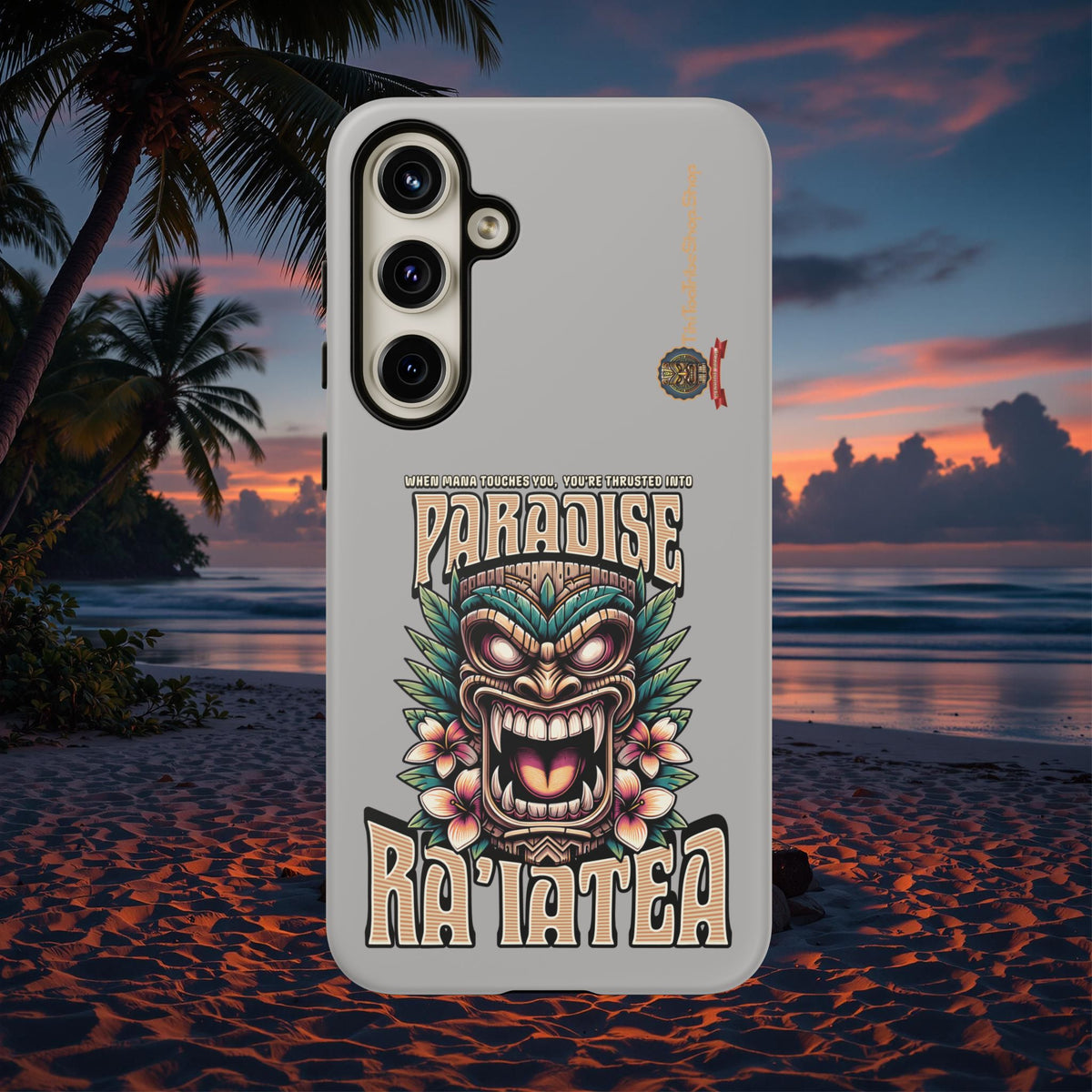 Ra’iatea – Coque Tiki Tribal de Protection Premium
