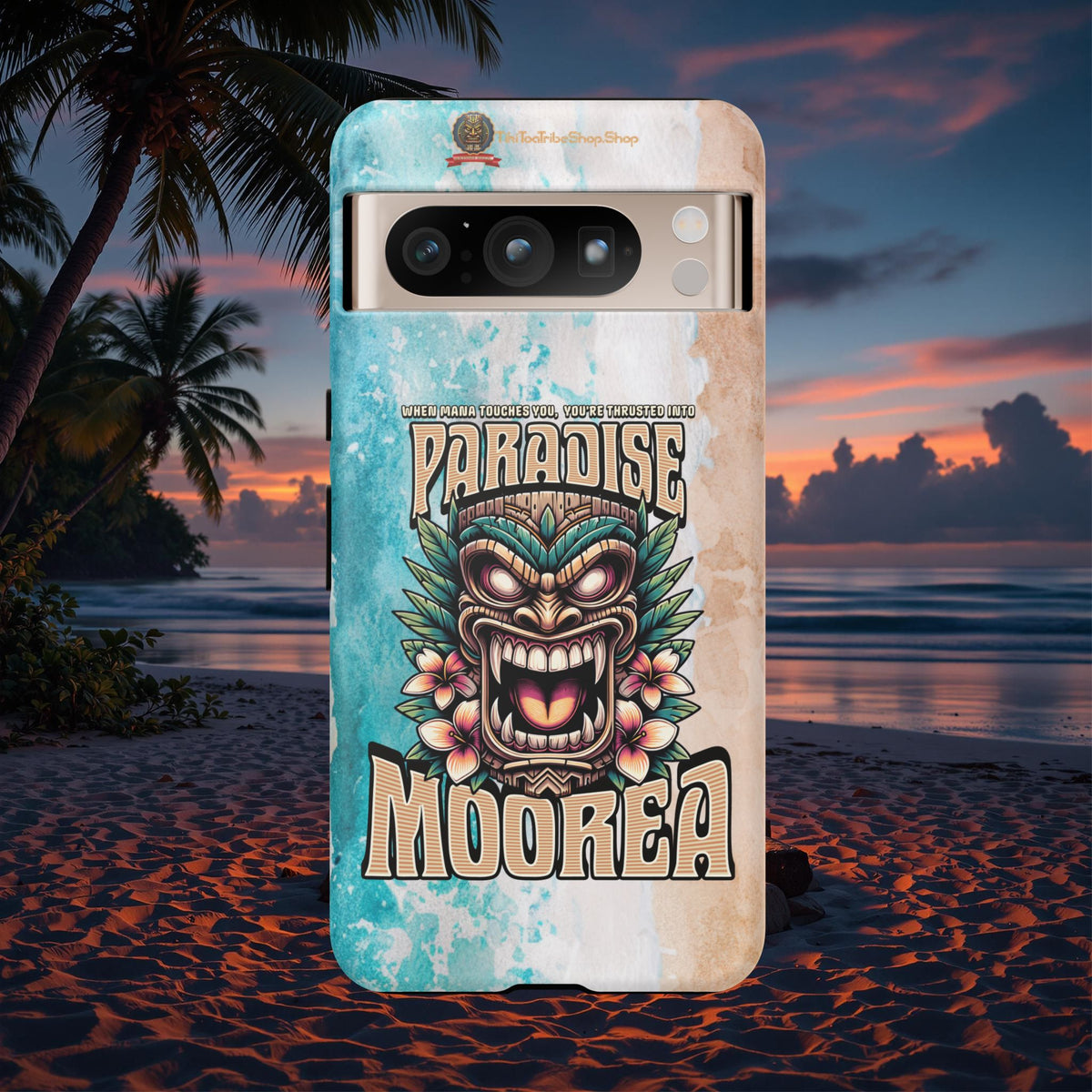 Moorea – Coque Antichoc Premium Tiki Fenua