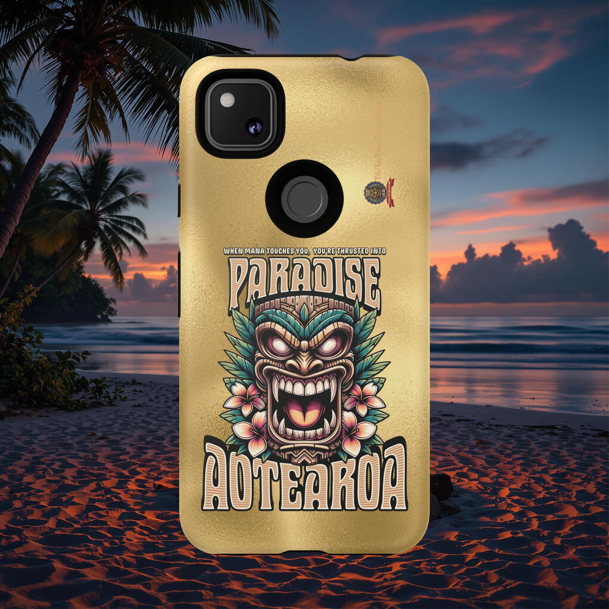 Aotearoa – Tiki Maori &amp; Ancestral Mana Shockproof Case