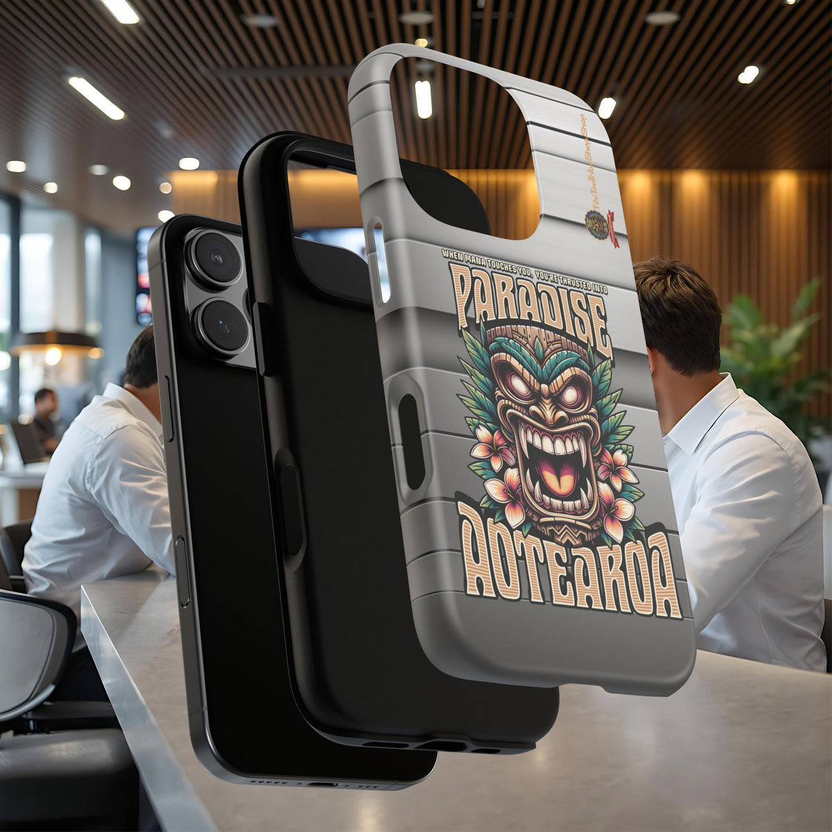 Aotearoa – Tiki Maori &amp; Ancestral Mana Shockproof Case