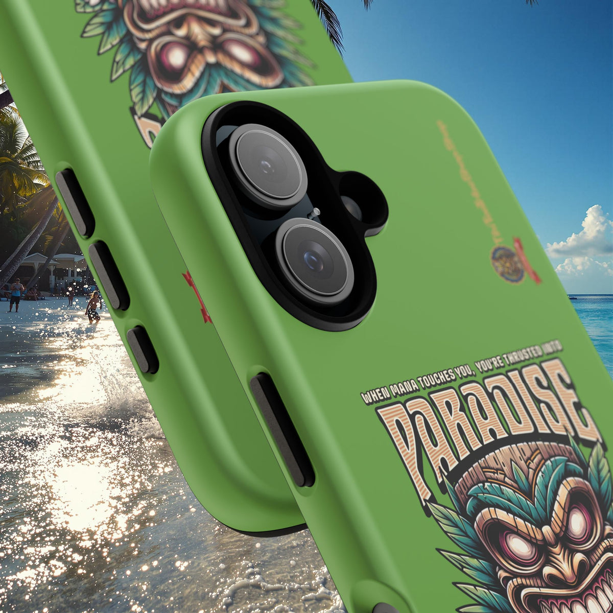 Bora Bora – Coque Antichoc Premium Tiki Élégance