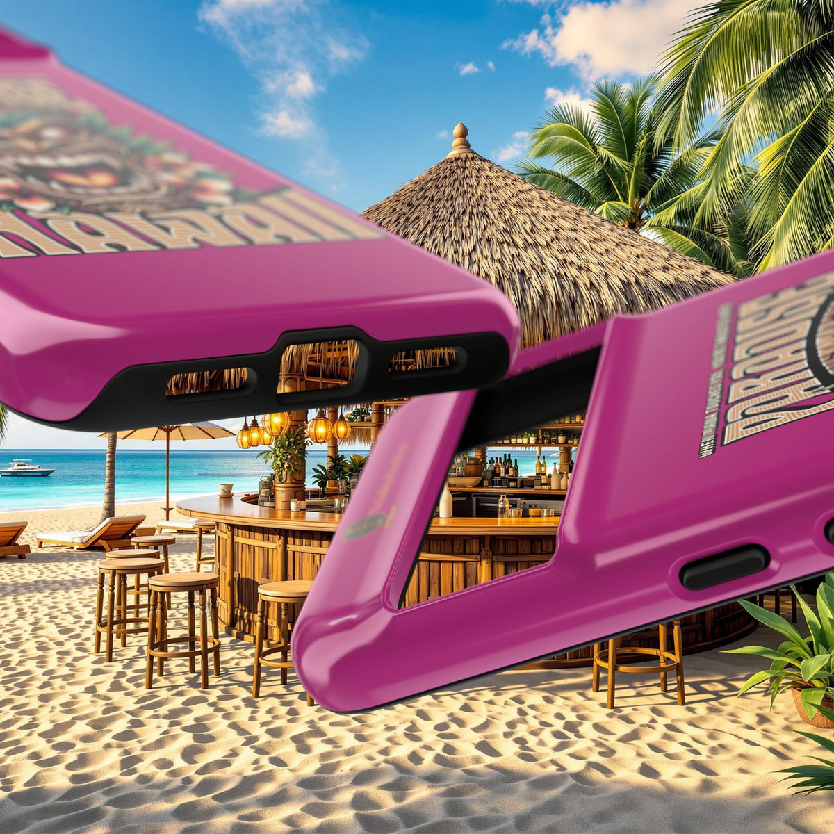 Hawaii – Coque Antichoc Premium Tiki Mana