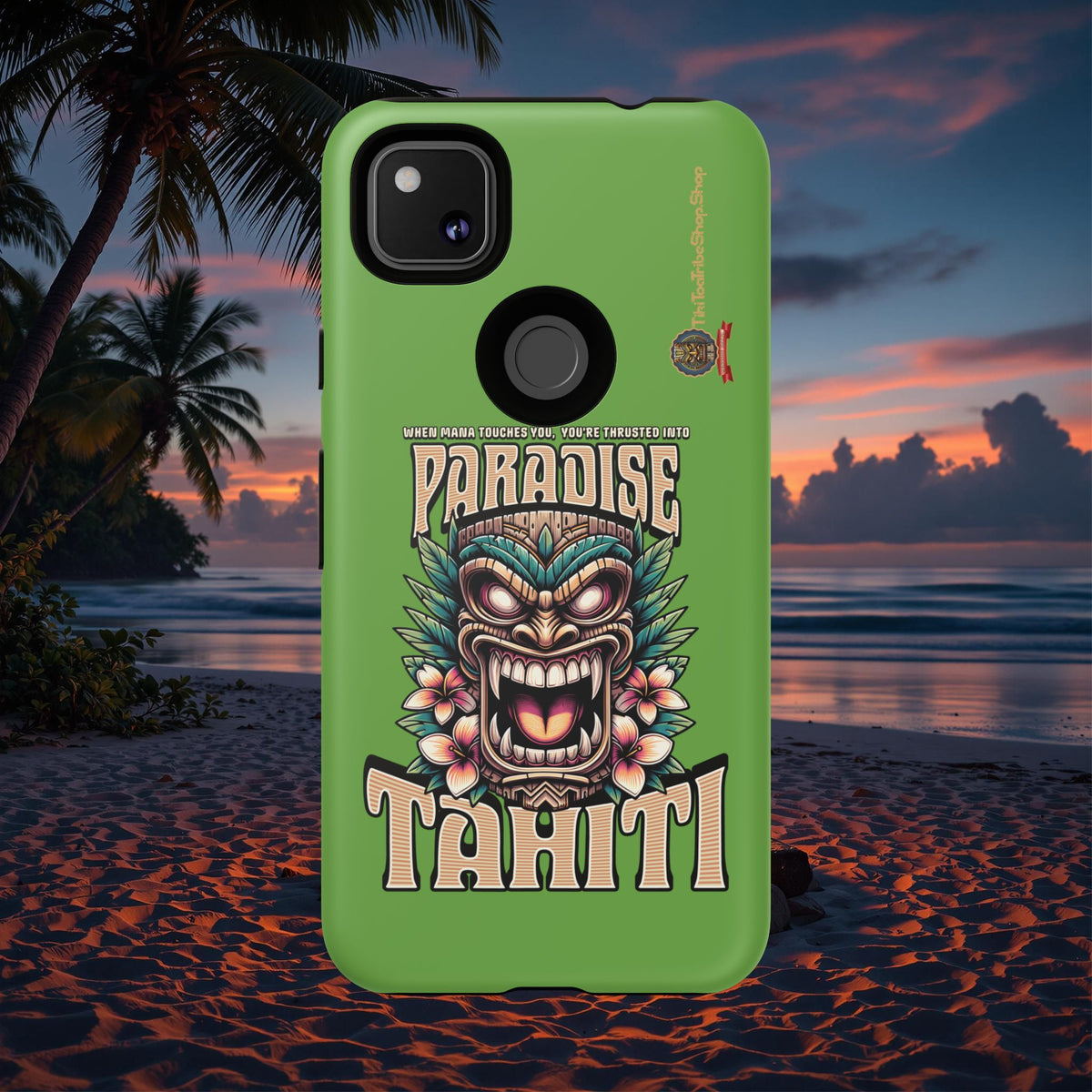 Tahiti – Coque Antichoc Premium Tiki Royal