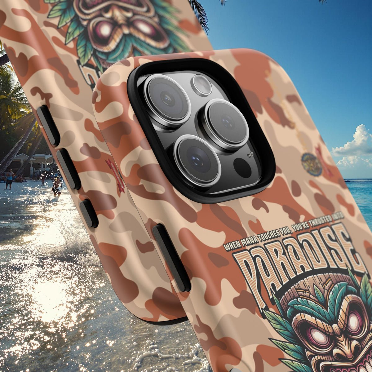 Fenua Guardian – Coque Antichoc Art Polynésien