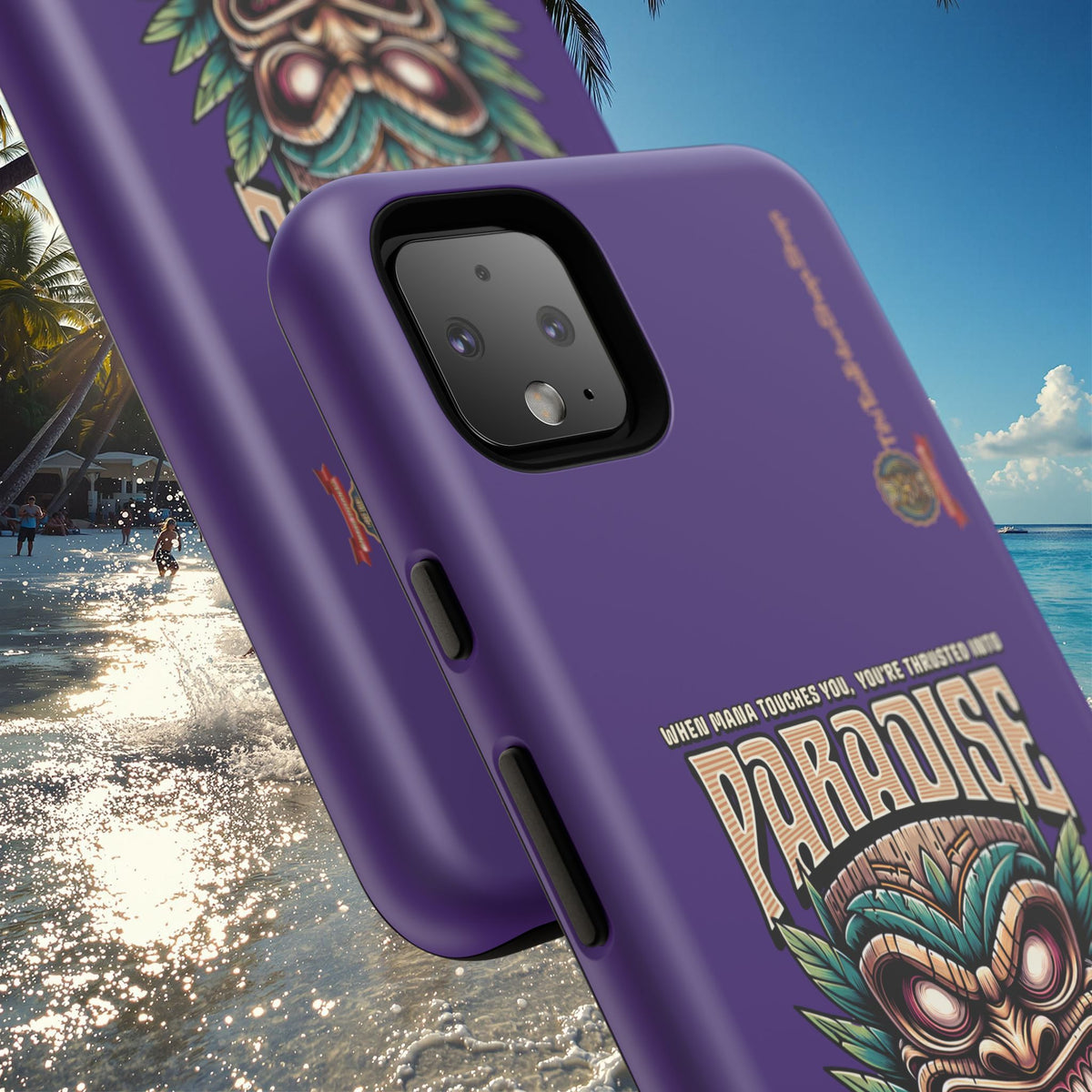 Huahine – Coque Antichoc Premium Tiki Fenua