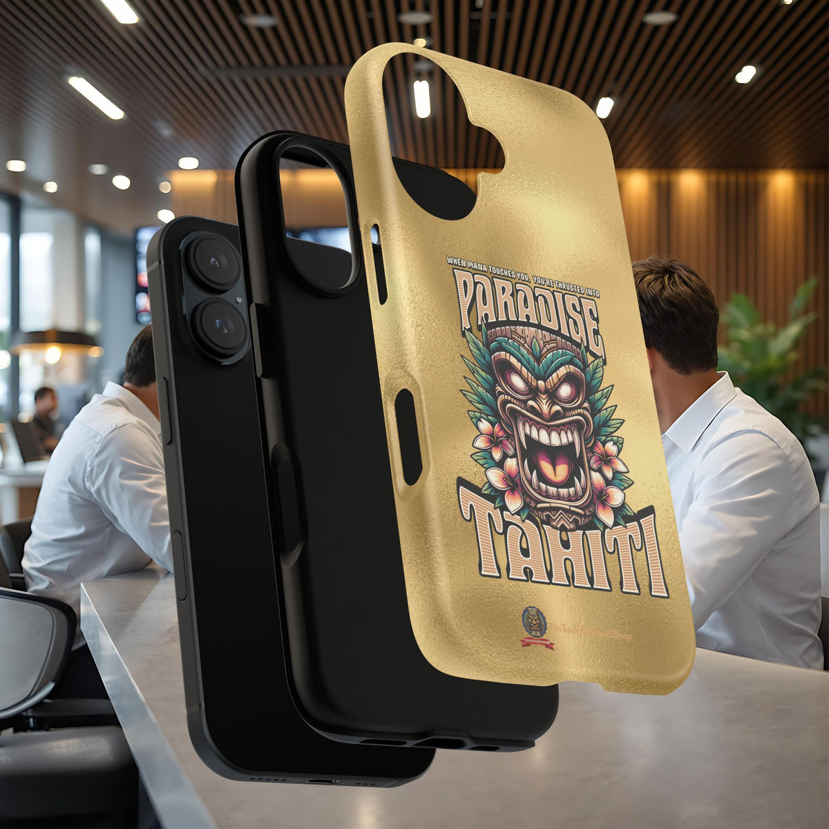 Tahiti – Coque Antichoc Premium Tiki Royal