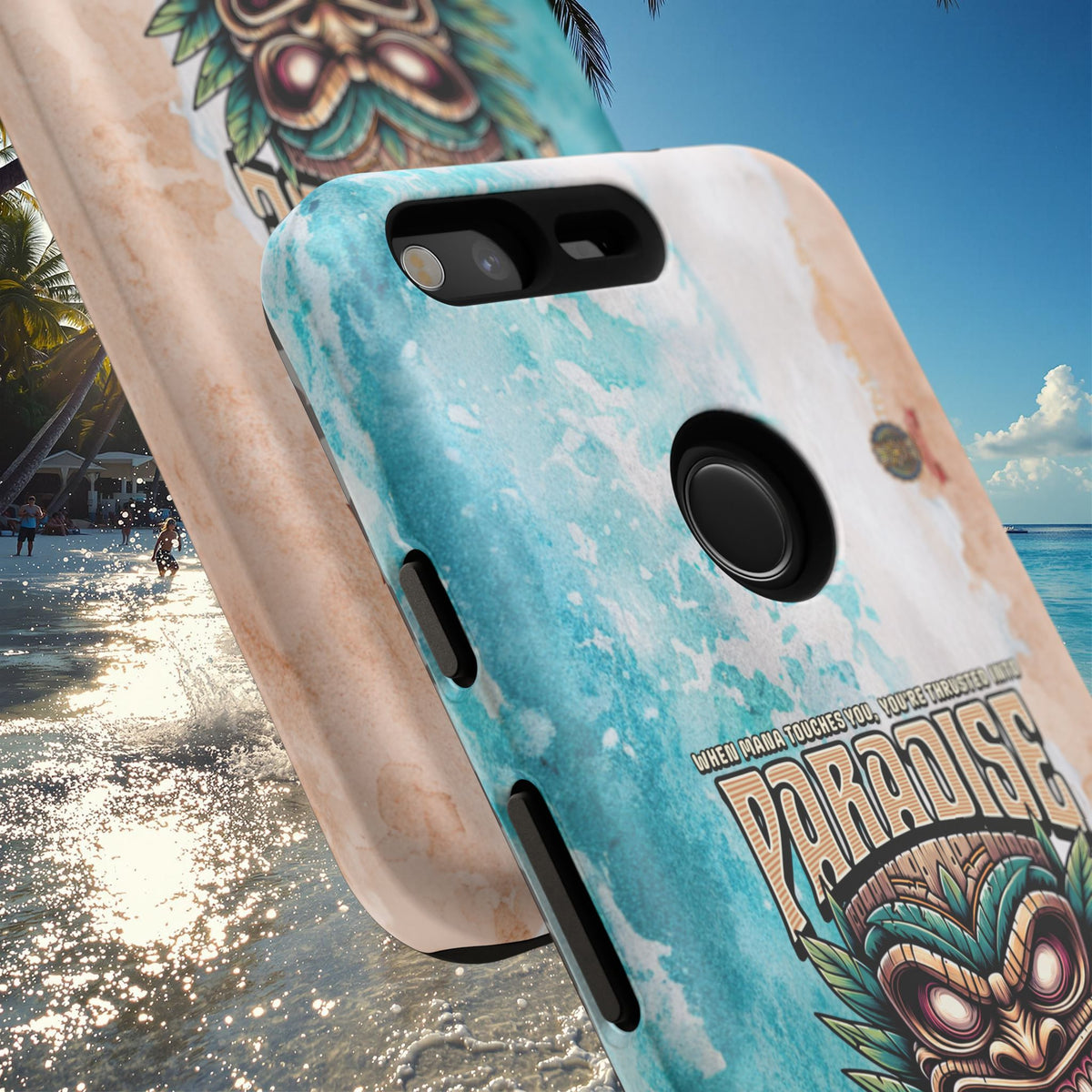 Moorea – Coque Antichoc Premium Tiki Fenua