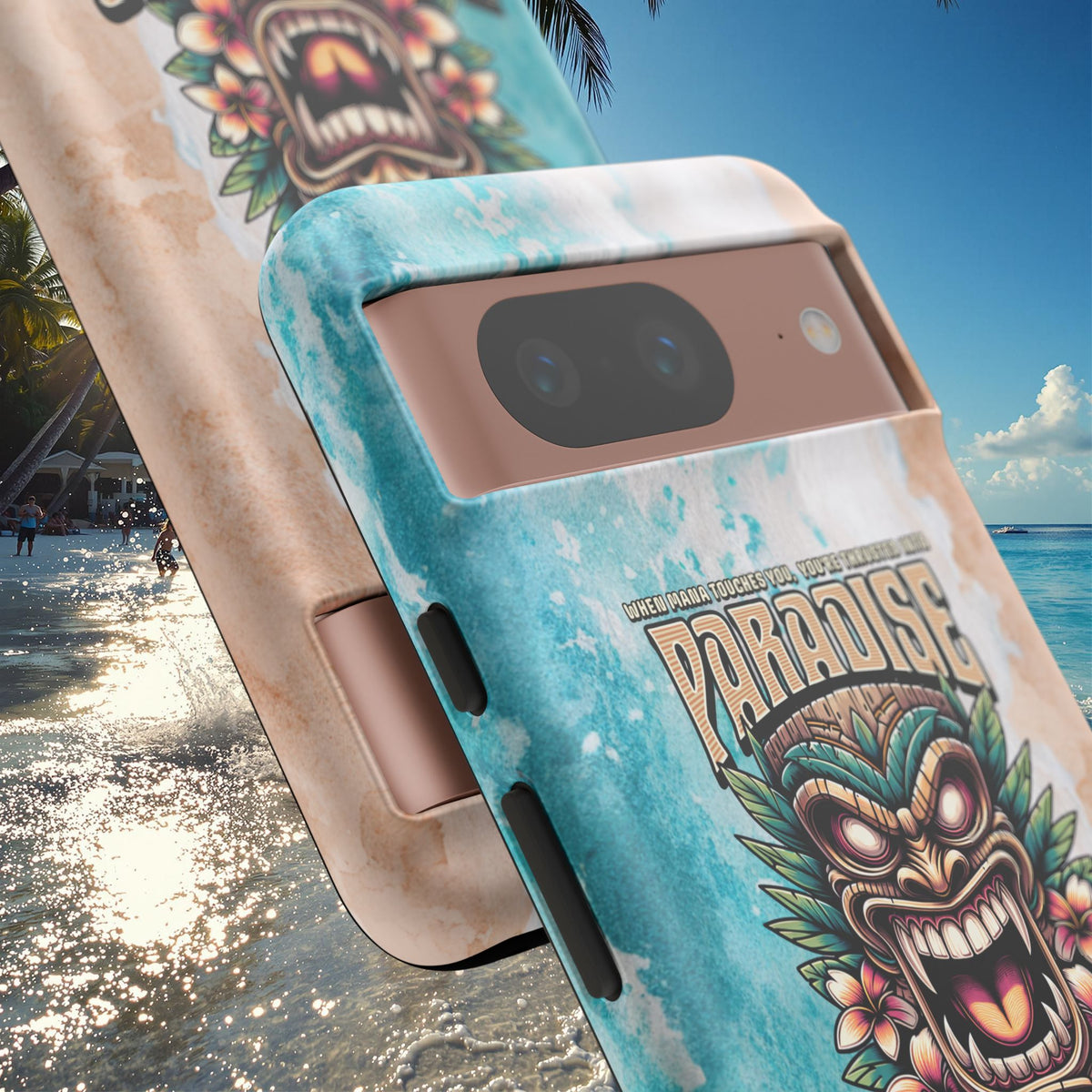 Bora Bora – Coque Antichoc Premium Tiki Élégance