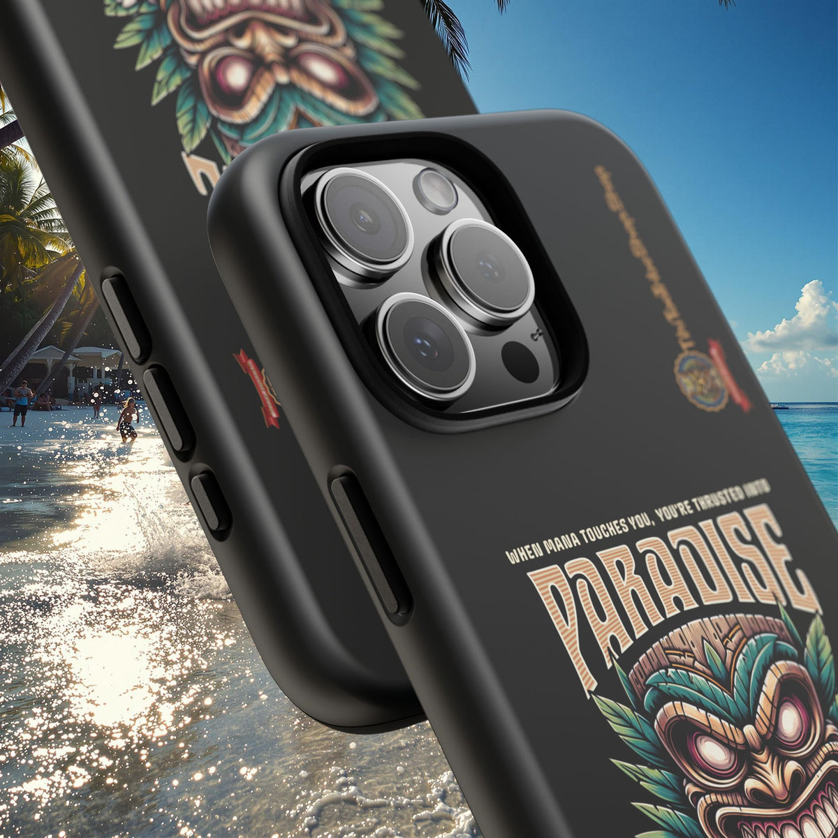 Ra’iatea – Coque Tiki Tribal de Protection Premium