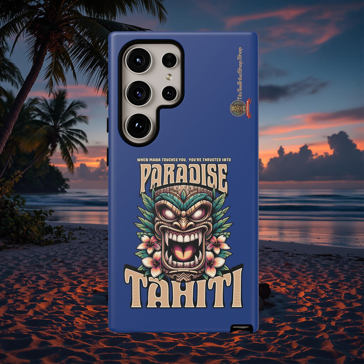 Tahiti – Coque Antichoc Premium Tiki Royal