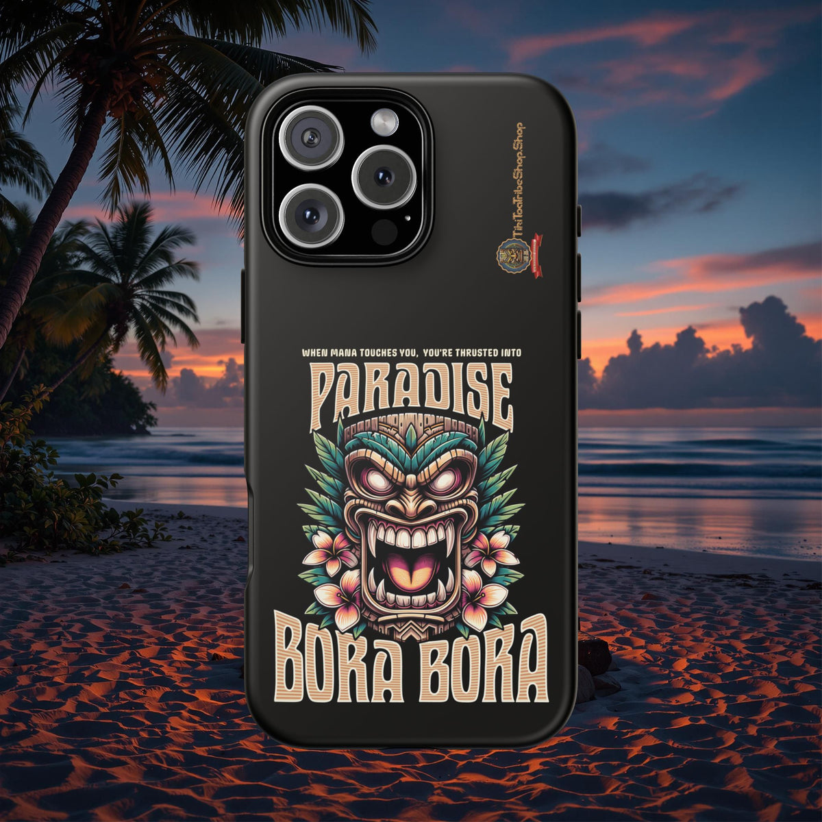 Bora Bora – Premium Tiki Elegance Shockproof Case