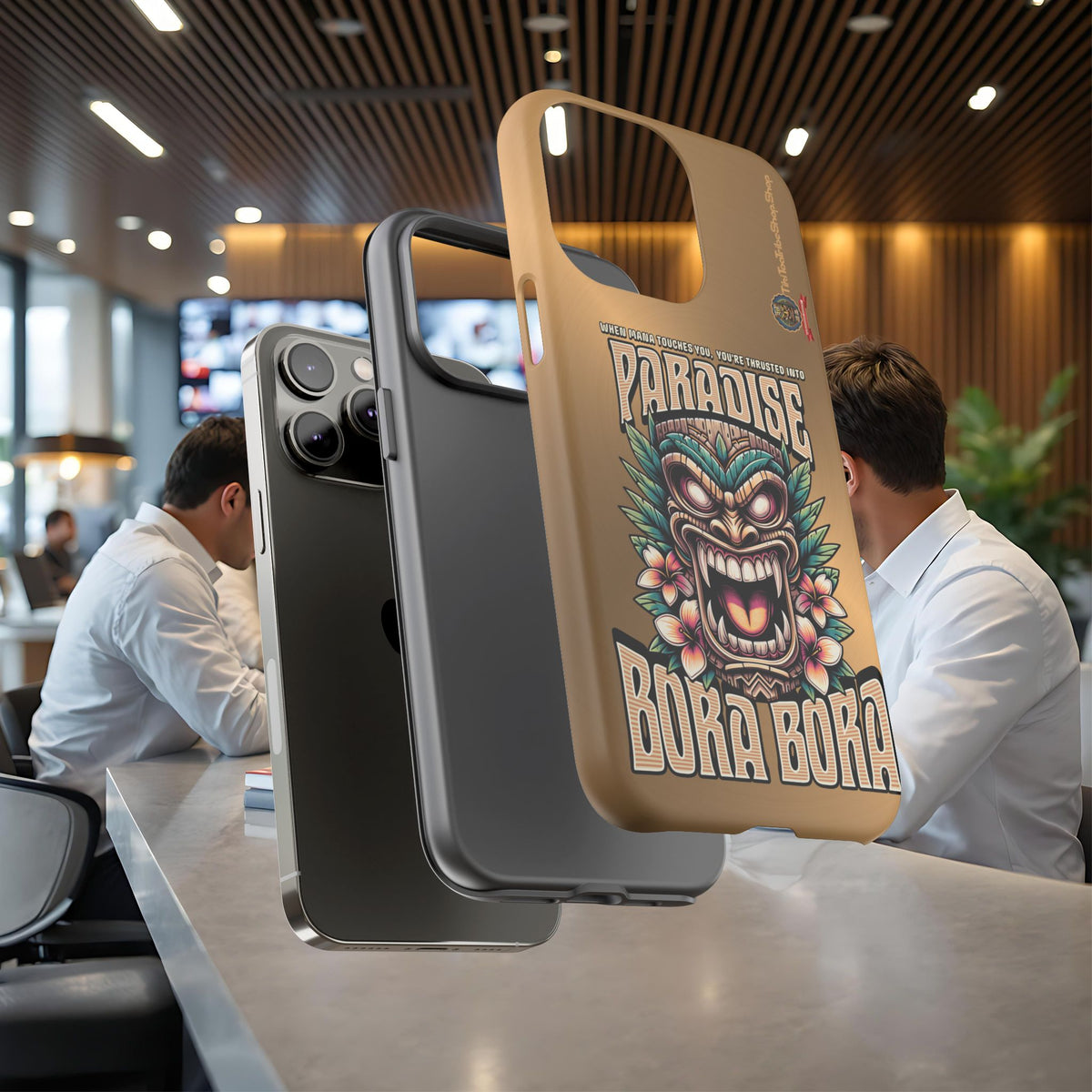 Bora Bora – Coque Antichoc Premium Tiki Élégance
