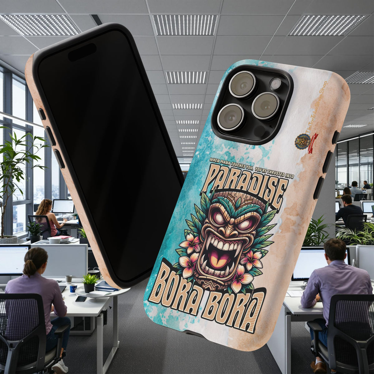 Bora Bora – Coque Antichoc Premium Tiki Élégance