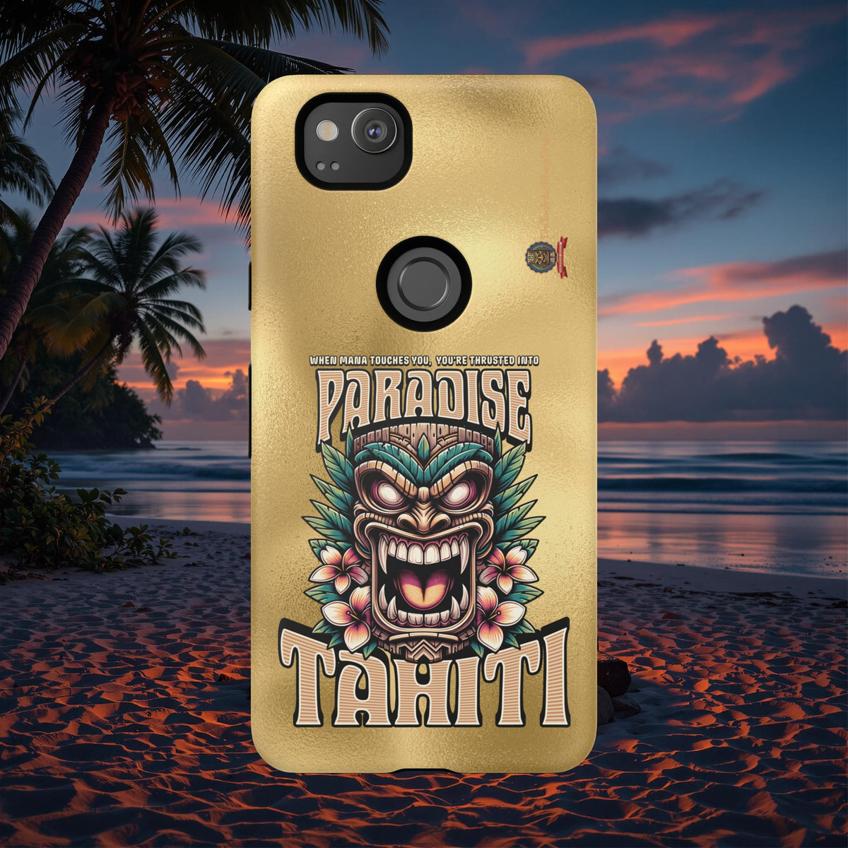 Tahiti – Coque Antichoc Premium Tiki Royal