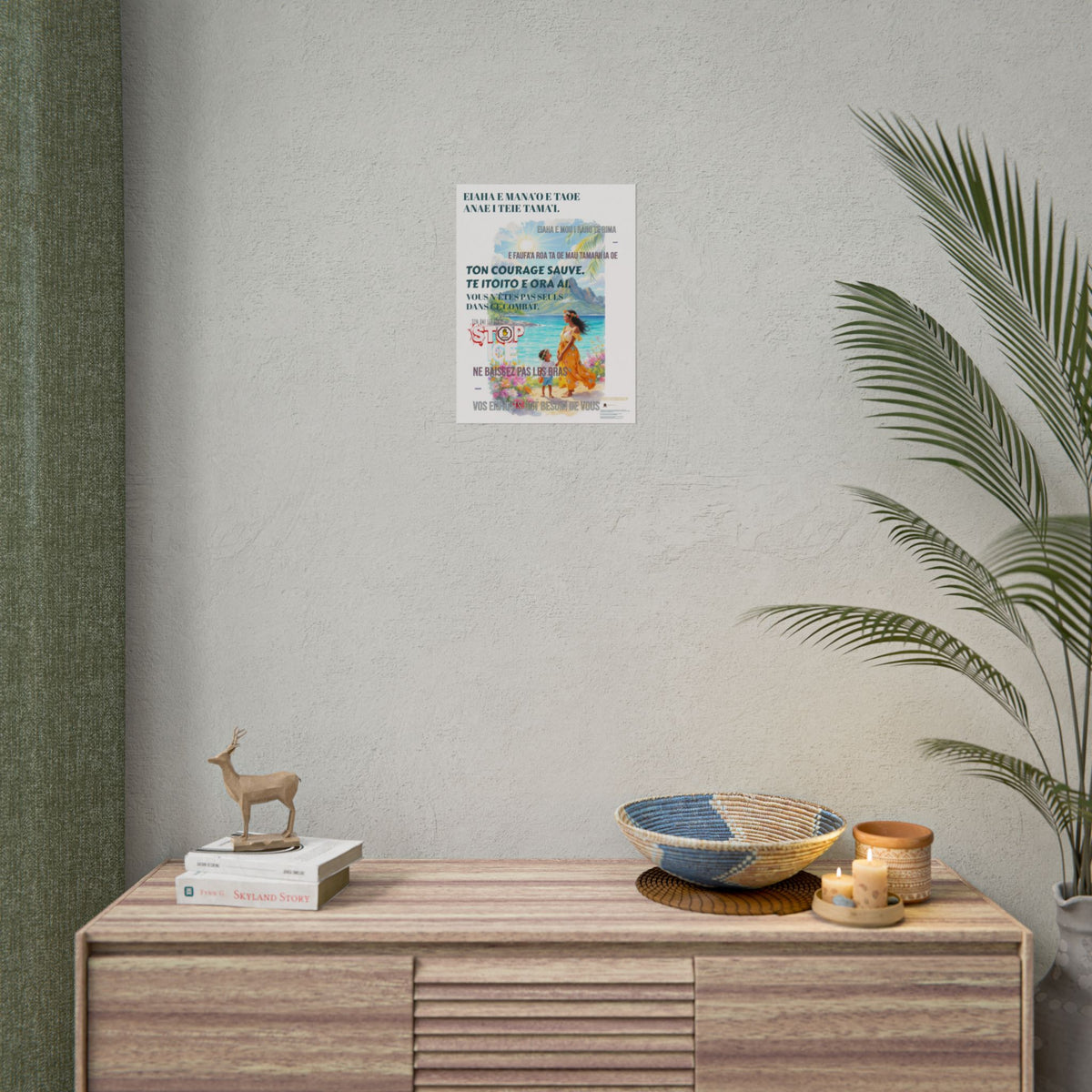Posters Anti-ICE Polynésie – Affiches de Sensibilisation Contre la Drogue “Paruru i te ora – Brisons les chaînes de l’ICE”