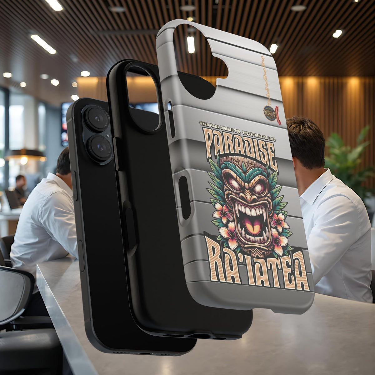 Ra’iatea – Coque Tiki Tribal de Protection Premium