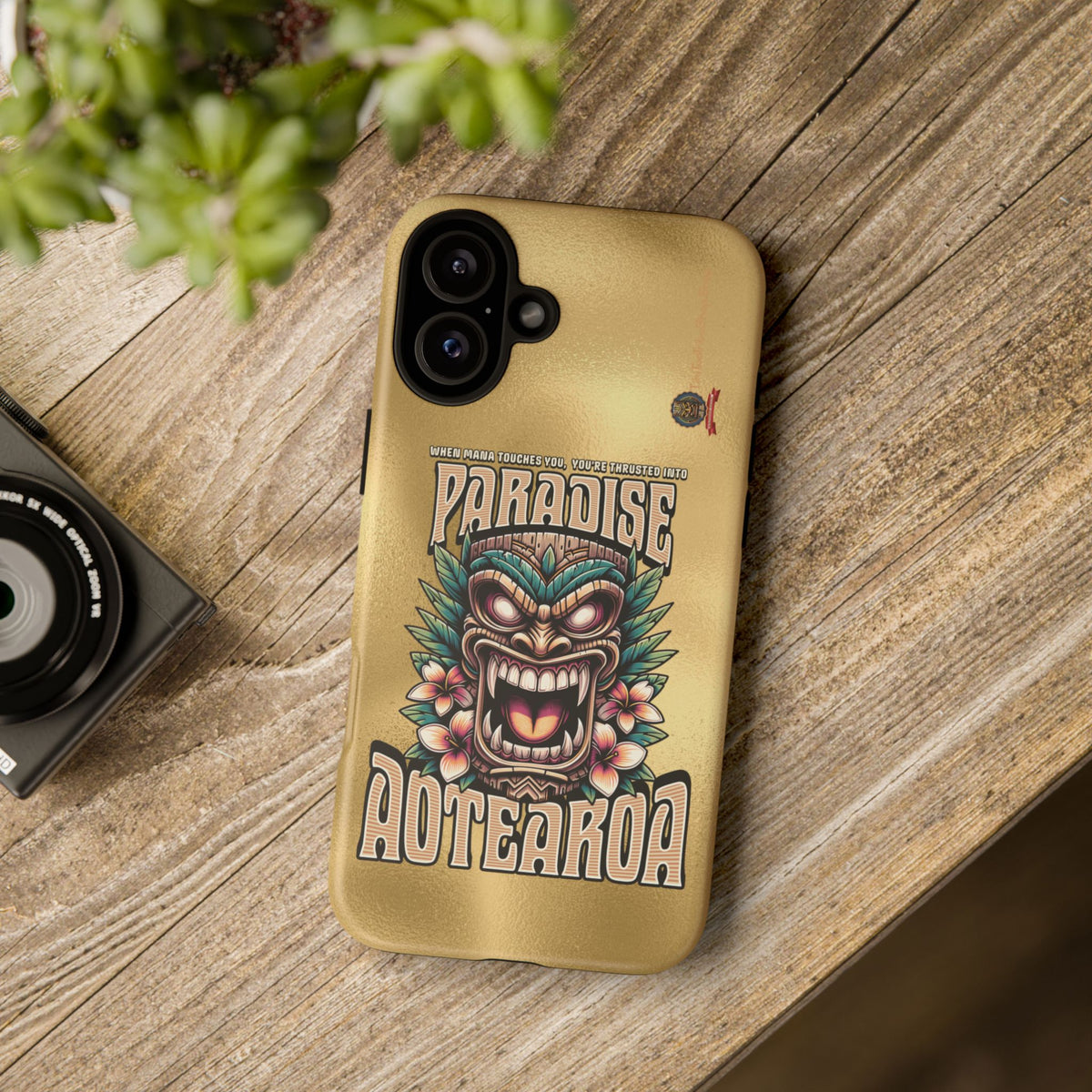 Aotearoa – Tiki Maori &amp; Ancestral Mana Shockproof Case