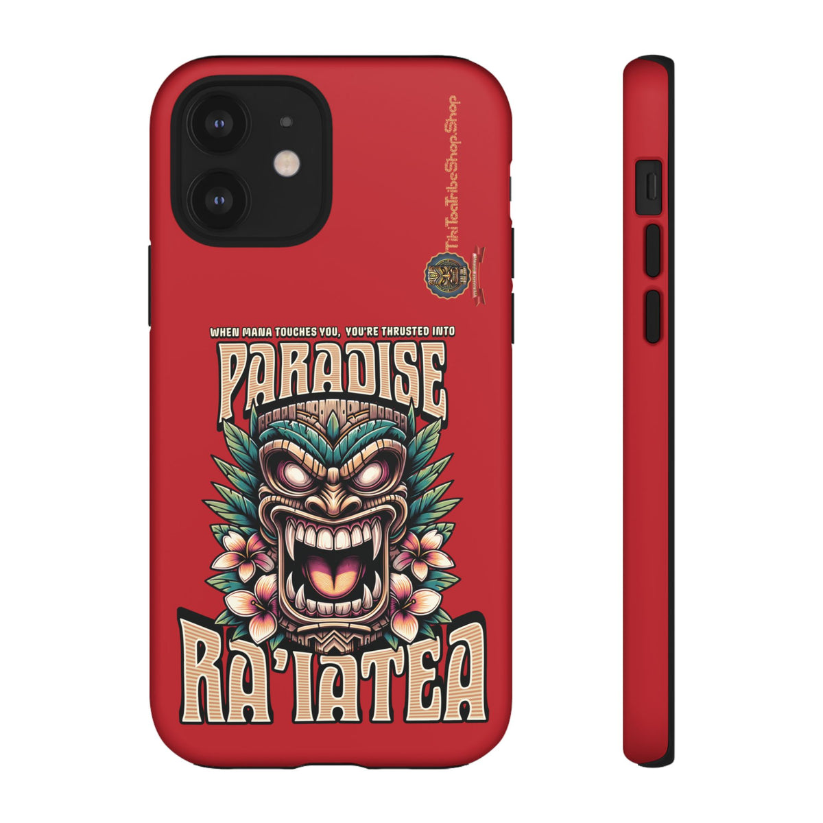 Ra’iatea – Coque Tiki Tribal de Protection Premium