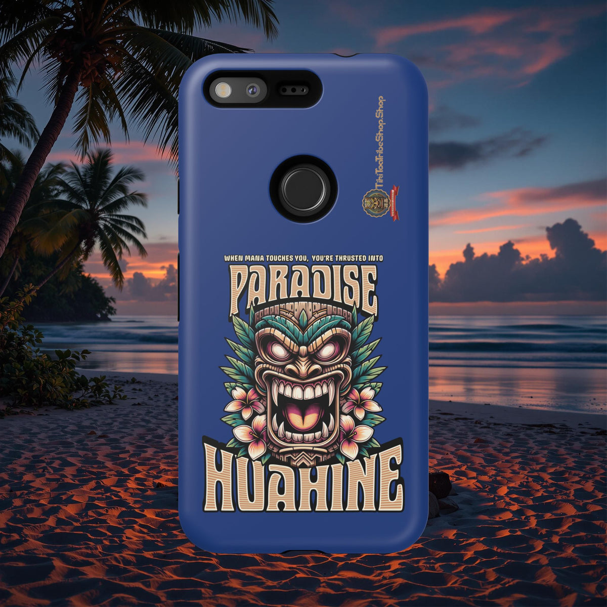 Huahine – Coque Antichoc Premium Tiki Fenua