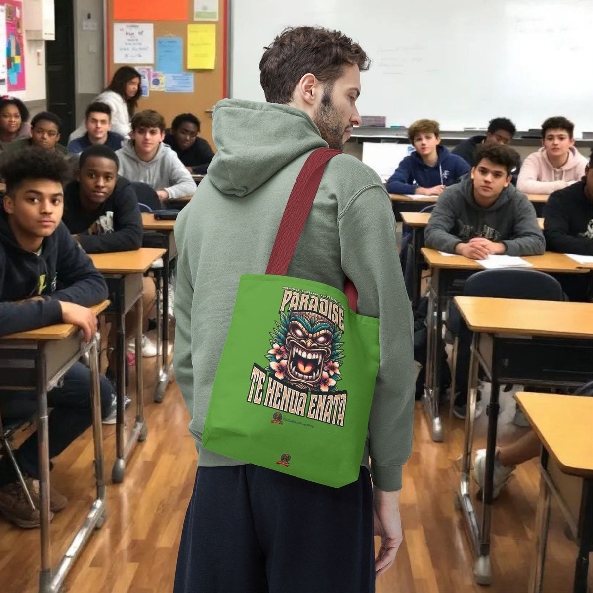 TE HENUA ENATA PARADISE Tote Bag