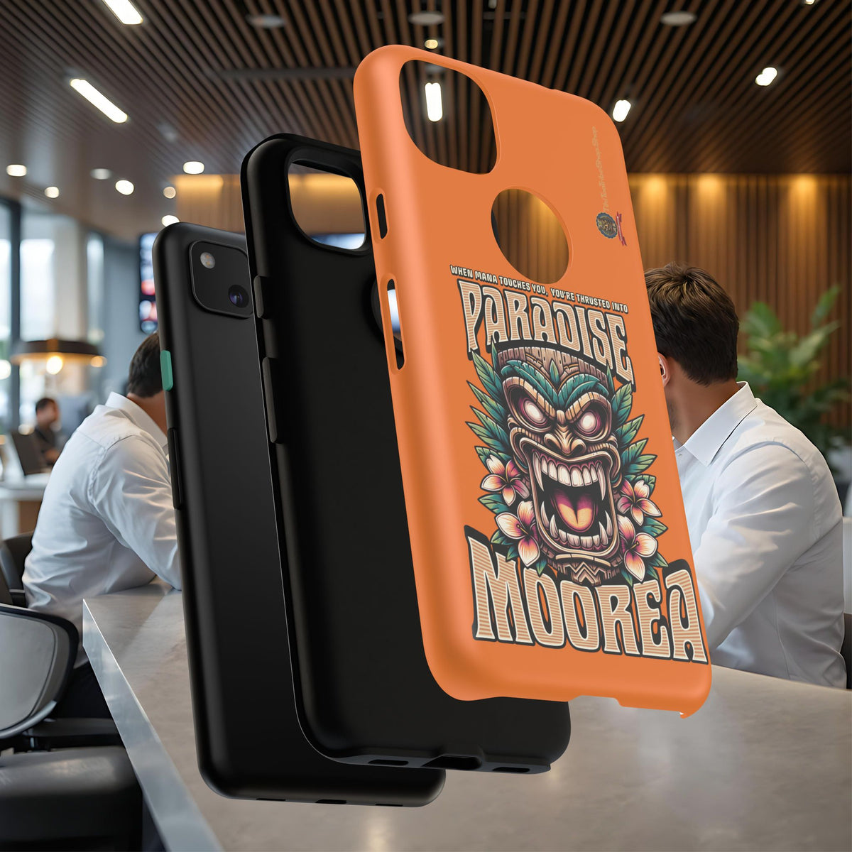 Moorea – Coque Antichoc Premium Tiki Fenua