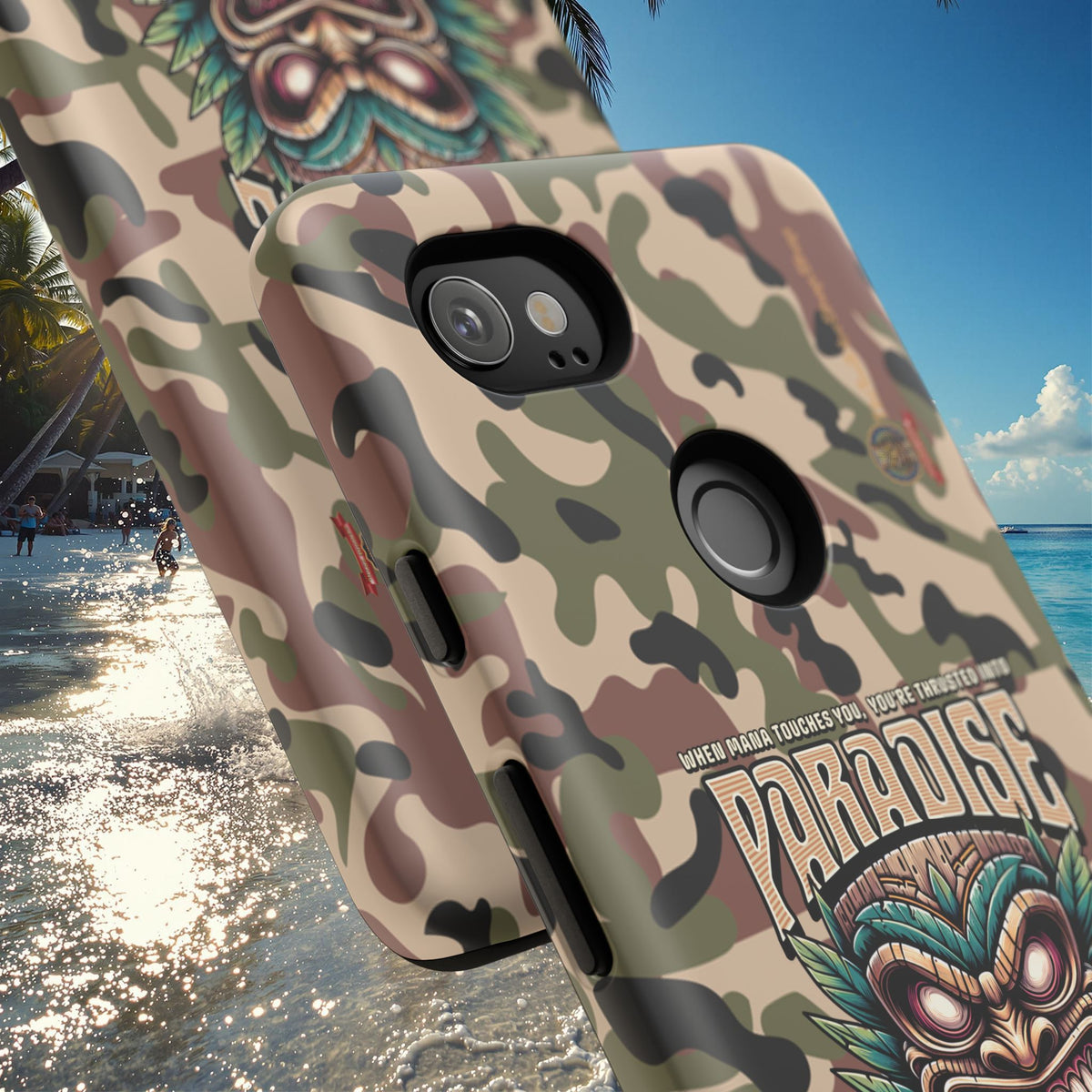Fenua Guardian – Coque Antichoc Art Polynésien