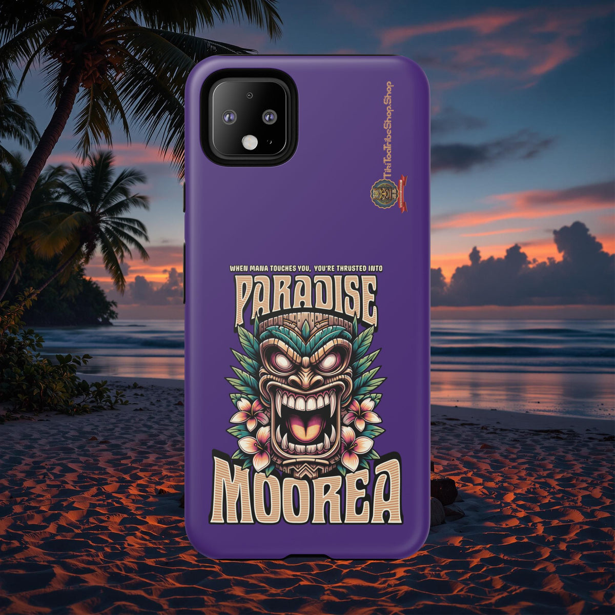 Moorea – Coque Antichoc Premium Tiki Fenua