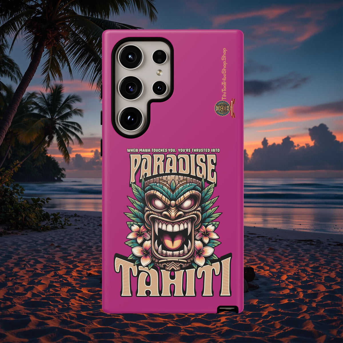 Tahiti – Coque Antichoc Premium Tiki Royal