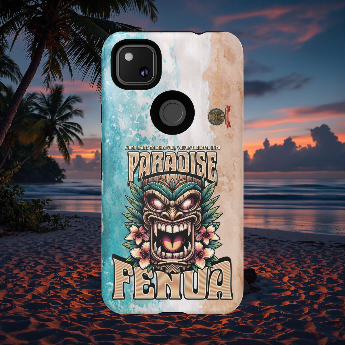 Fenua Guardian – Coque Antichoc Art Polynésien