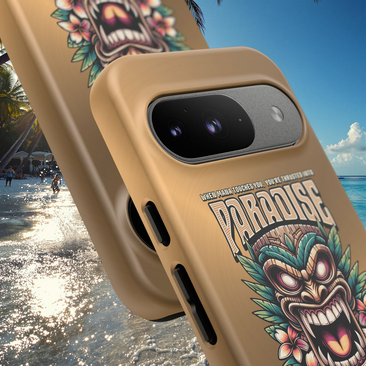 Bora Bora – Coque Antichoc Premium Tiki Élégance