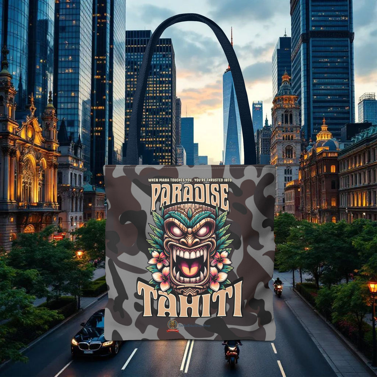 Tote Bag - 'Paradise Tahiti'