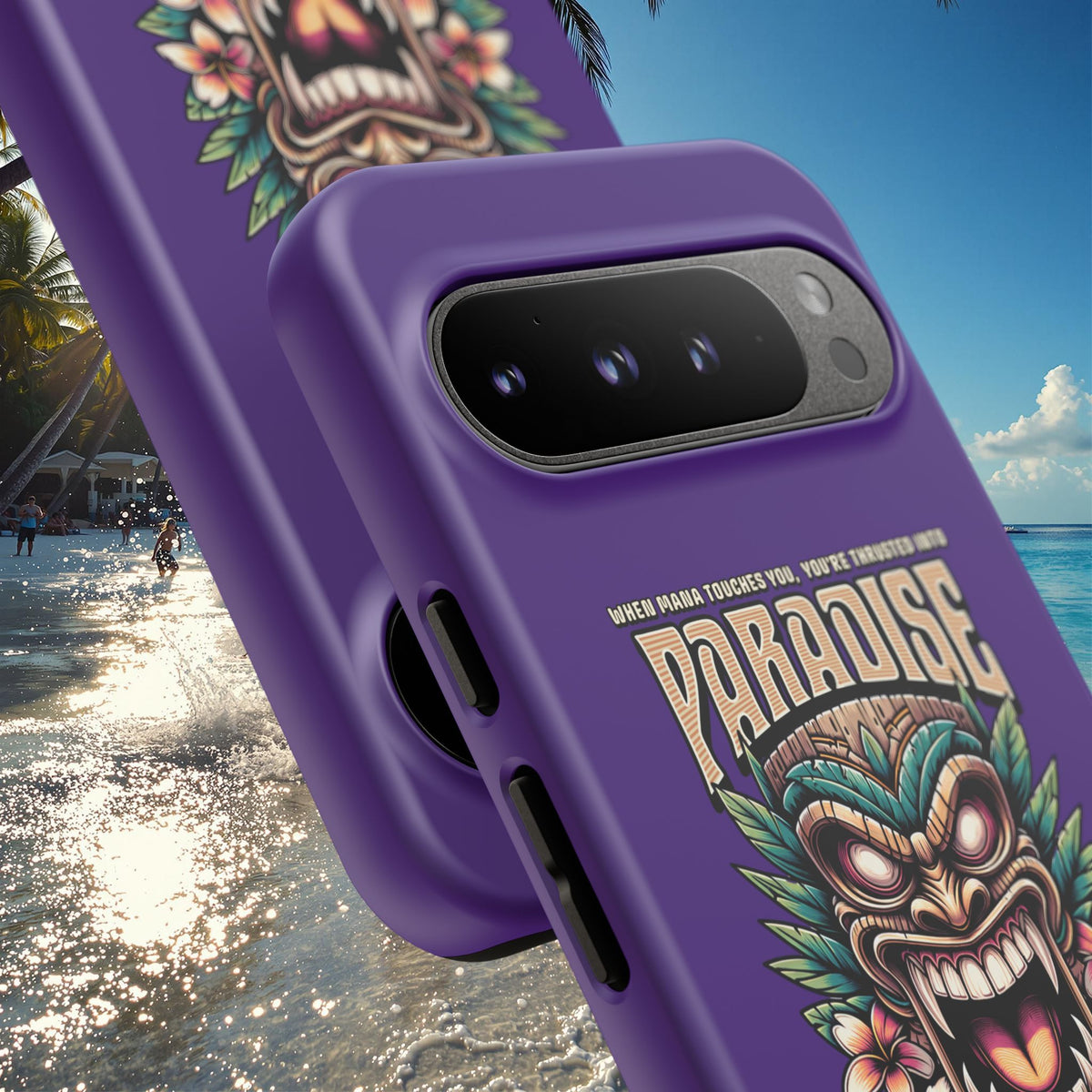 Aotearoa – Tiki Maori &amp; Ancestral Mana Shockproof Case