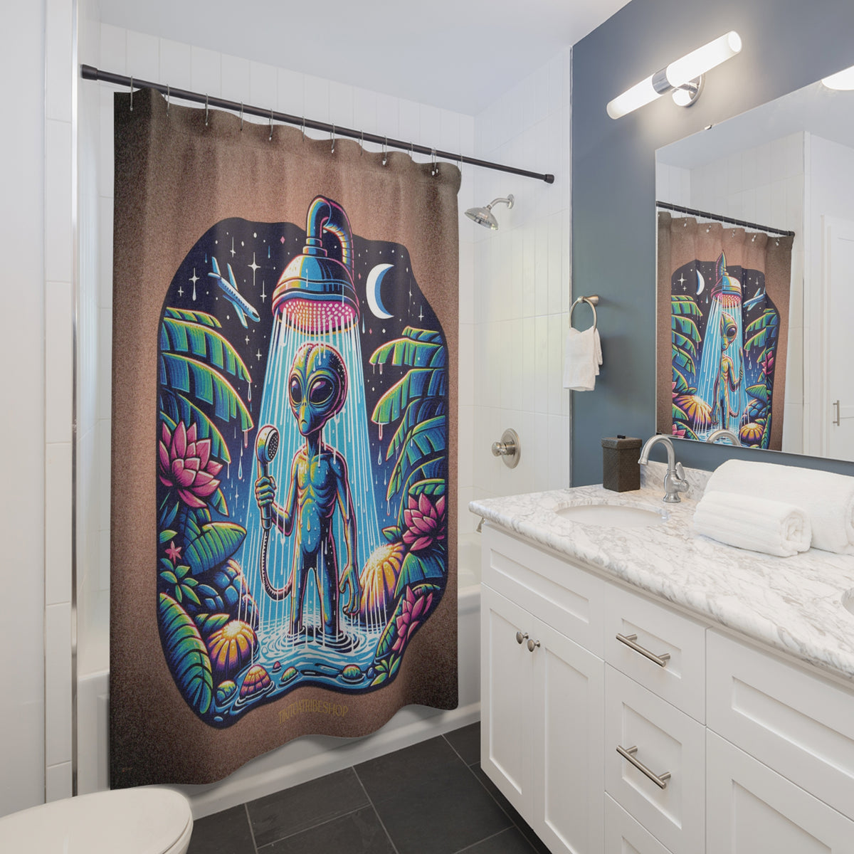 Rideau de Douche Tiki Toa