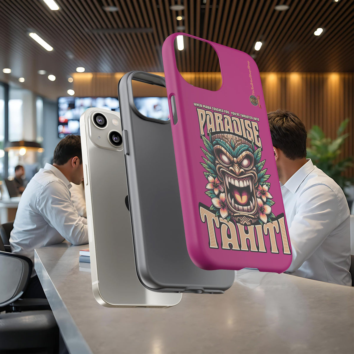 Tahiti – Coque Antichoc Premium Tiki Royal