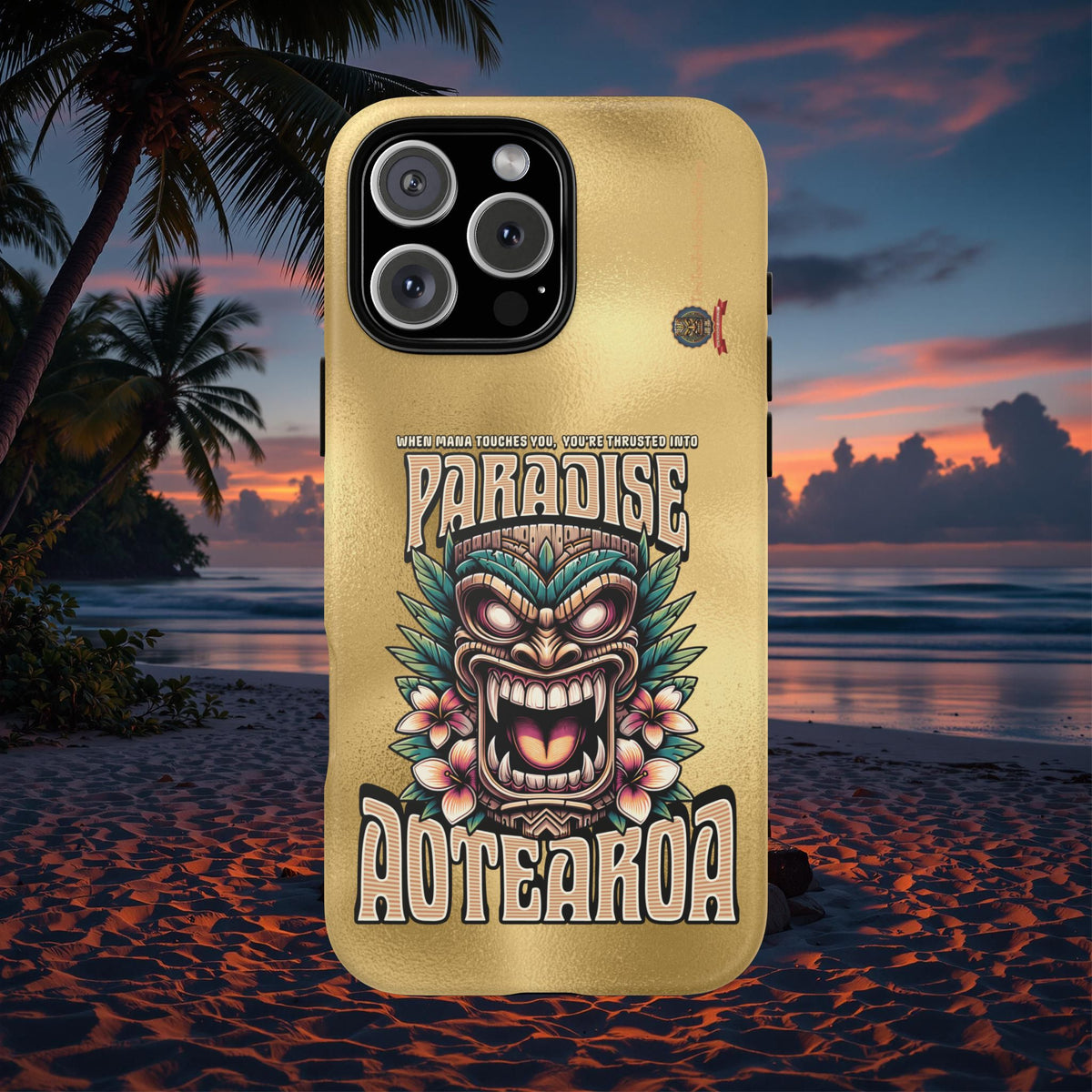 Aotearoa – Tiki Maori &amp; Ancestral Mana Shockproof Case