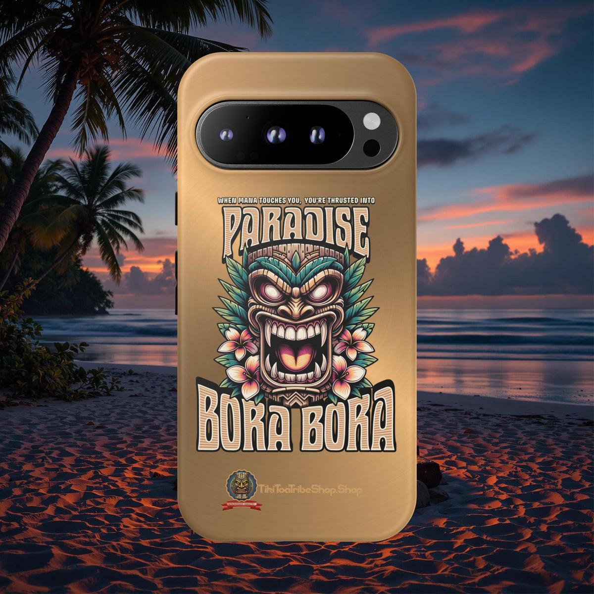 Bora Bora – Coque Antichoc Premium Tiki Élégance