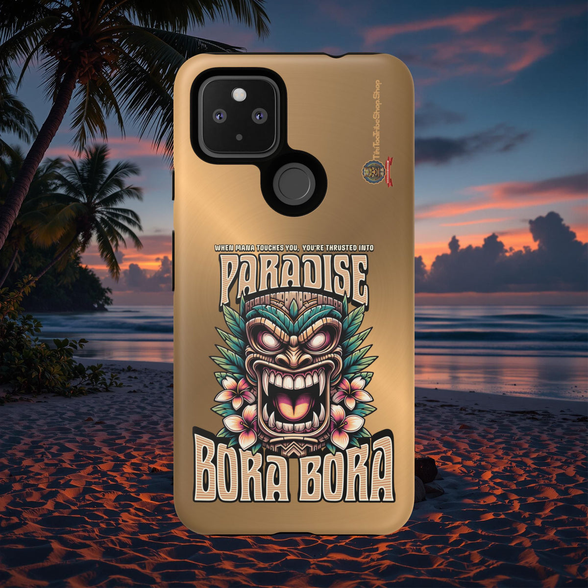Bora Bora – Coque Antichoc Premium Tiki Élégance