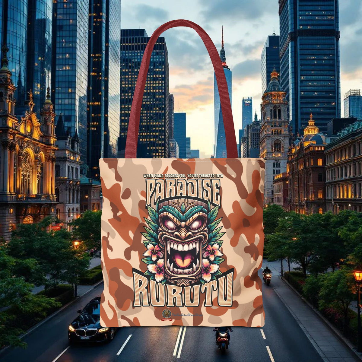 Tote Bag - 'Paradise Rurutu'