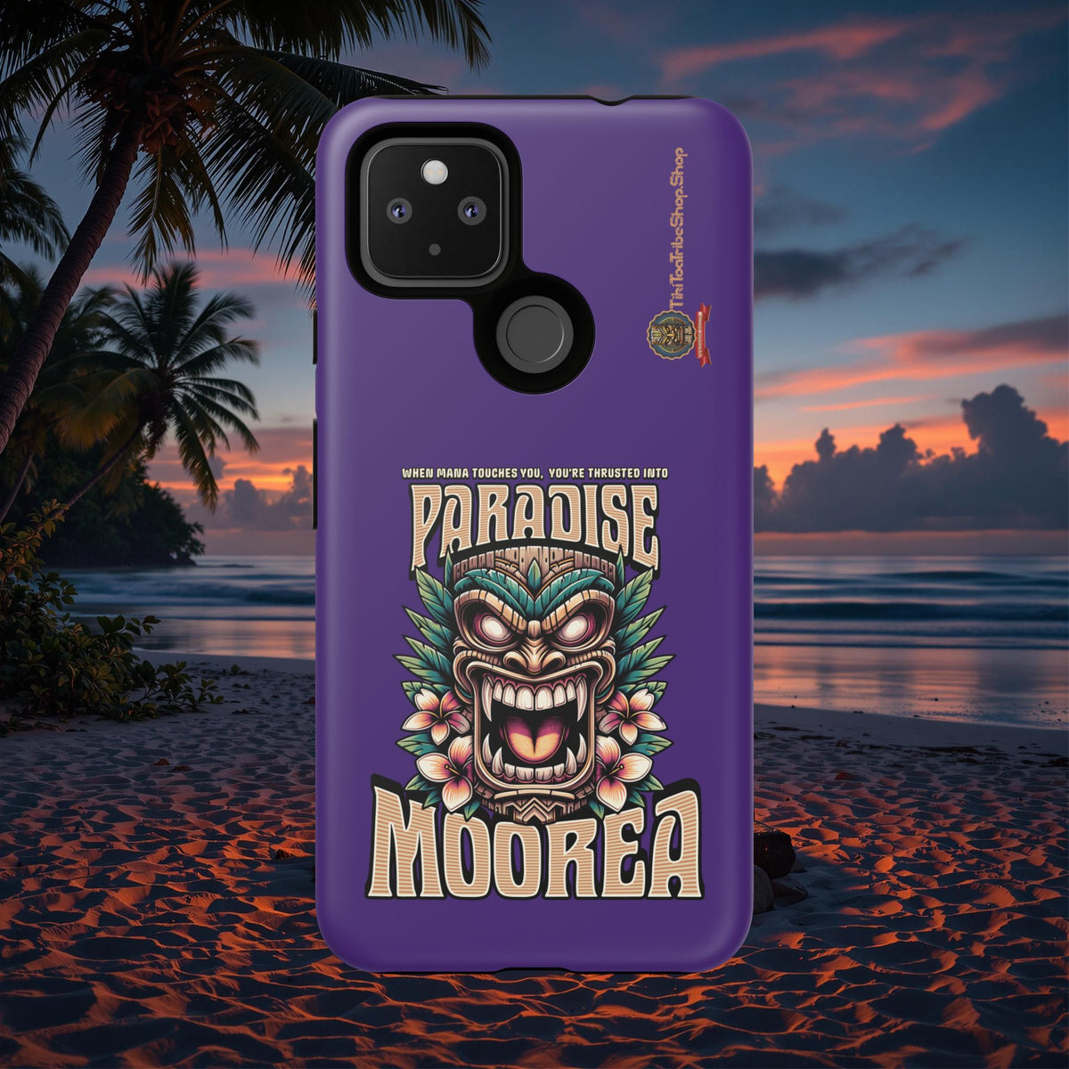 Moorea – Coque Antichoc Premium Tiki Fenua