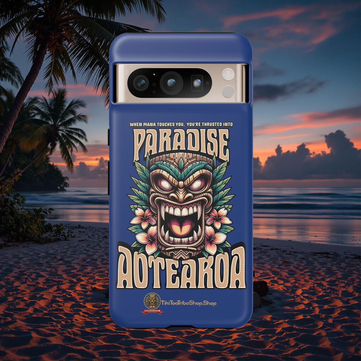 Aotearoa – Coque Antichoc Tiki Maori & Mana Ancestral